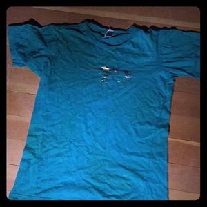 Green Stan the dinosaur shirt